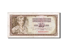 Banknote, Yugoslavia, 10 Dinara, 1968, 1968-05-01, VF(20-25)