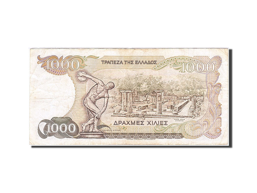 Banknote, Greece, 1000 Drachmaes, 1987, 1987-07-01, VF(20-25)