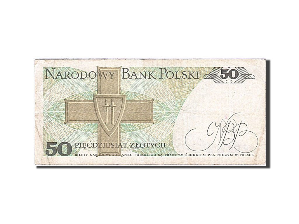 Banconote, Polonia, 50 Zlotych, 1988, 1988-12-01, MB