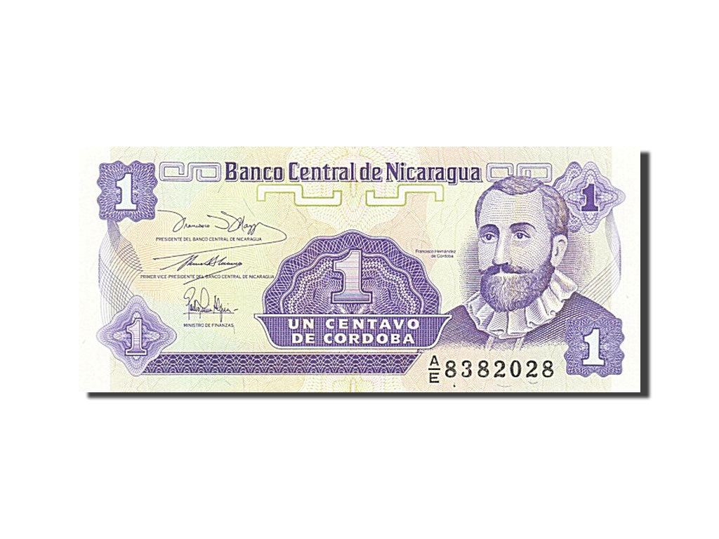 Banknote, Nicaragua, 1 Centavo, UNC(65-70)