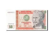 Banknote, Peru, 50 Intis, 1987, 1987-06-26, UNC(60-62)