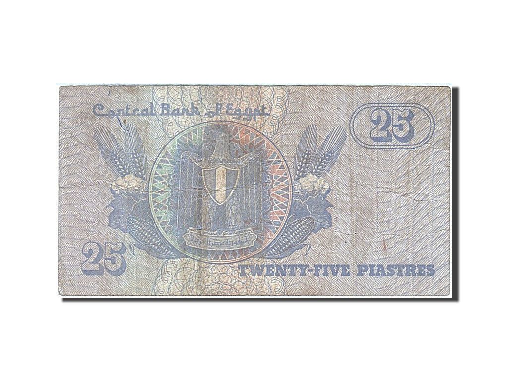 Banknote, Egypt, 25 Piastres, 1989, VG(8-10)