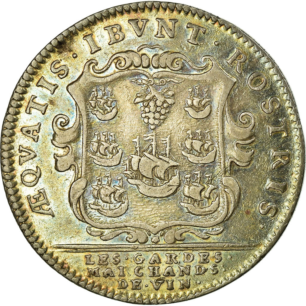 France, Token, Silver, EF(40-45), Feuardent:5403