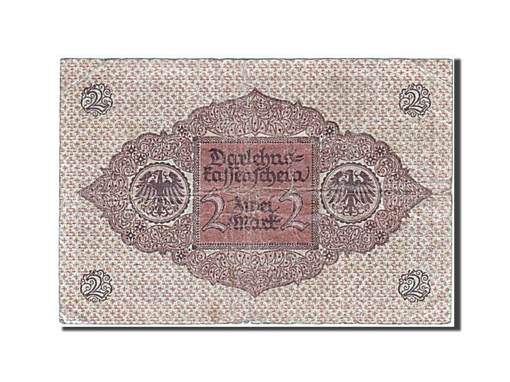Billete, 2 Mark, 1920, Alemania, 1920-03-01, BC+