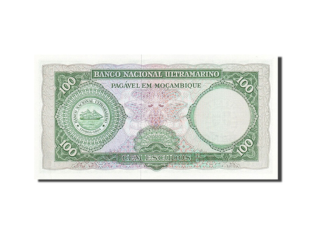 Billete, 100 Escudos, 1961, Mozambique, 1961-03-27, SC