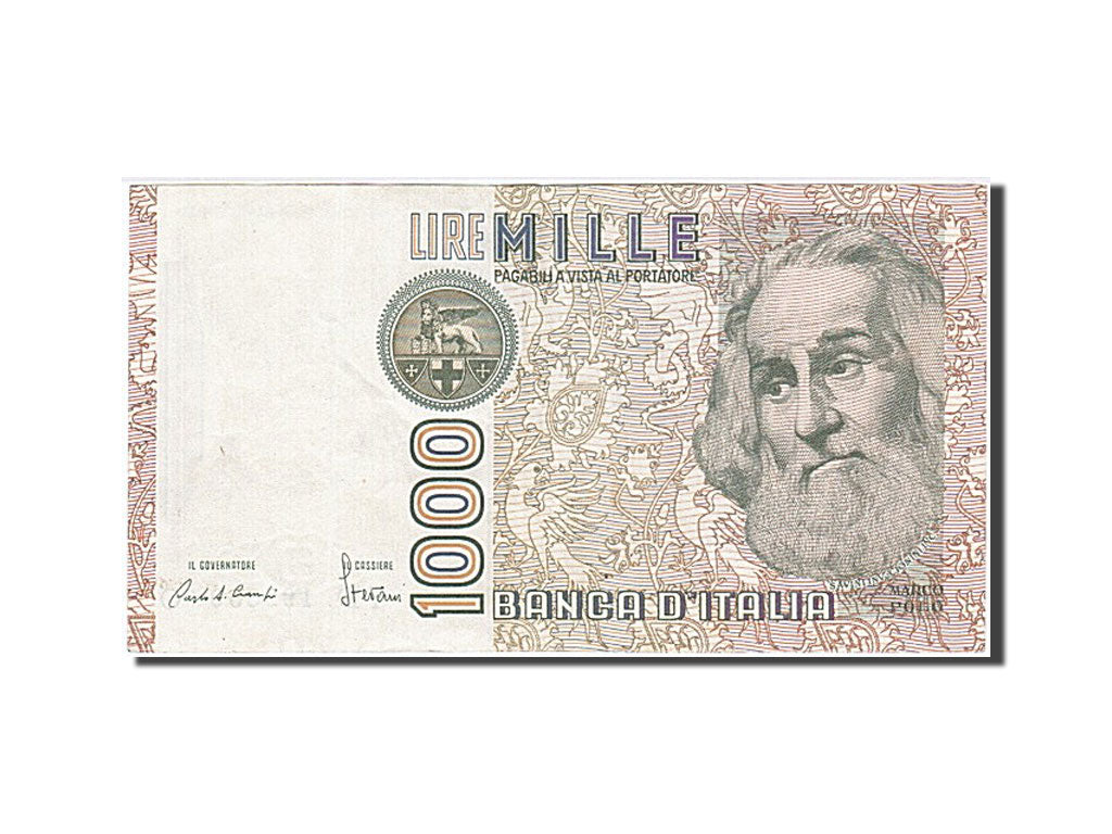 Banknote, Italy, 1000 Lire, 1982, 1982-01-06, AU(50-53)