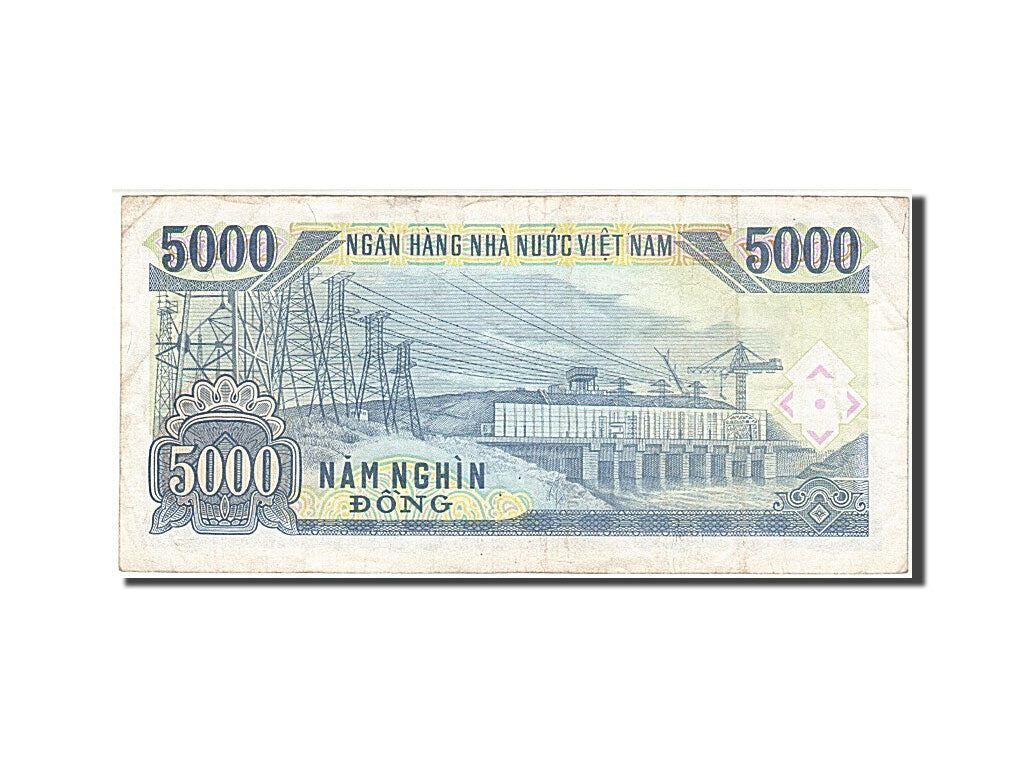 Banknote, Viet Nam, 5000 D<ox>ng, 1991, VF(30-35)
