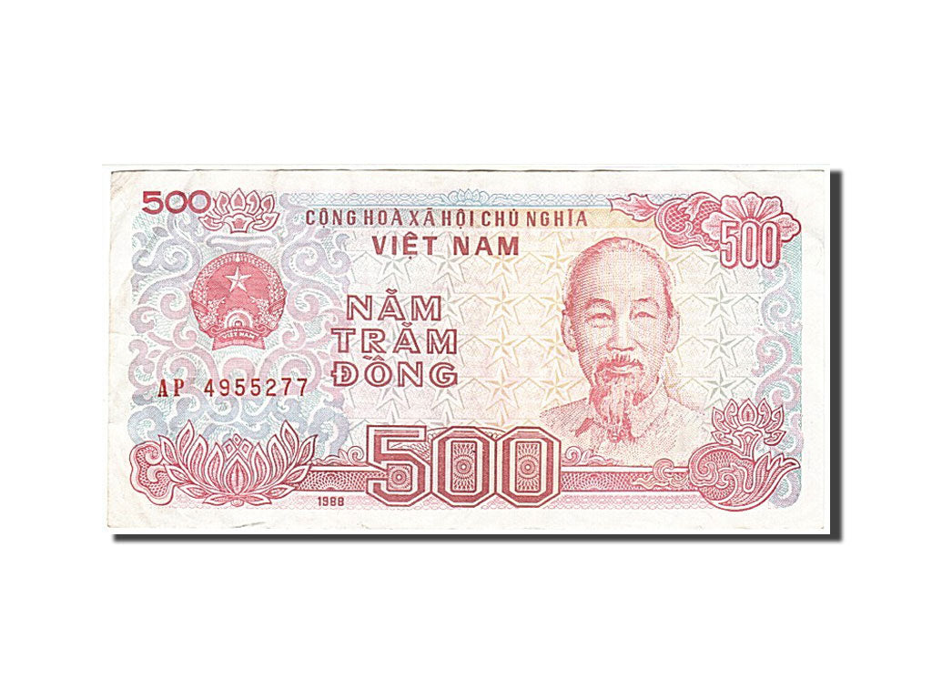 Banknote, Viet Nam, 500 Dông, 1988, VF(20-25)
