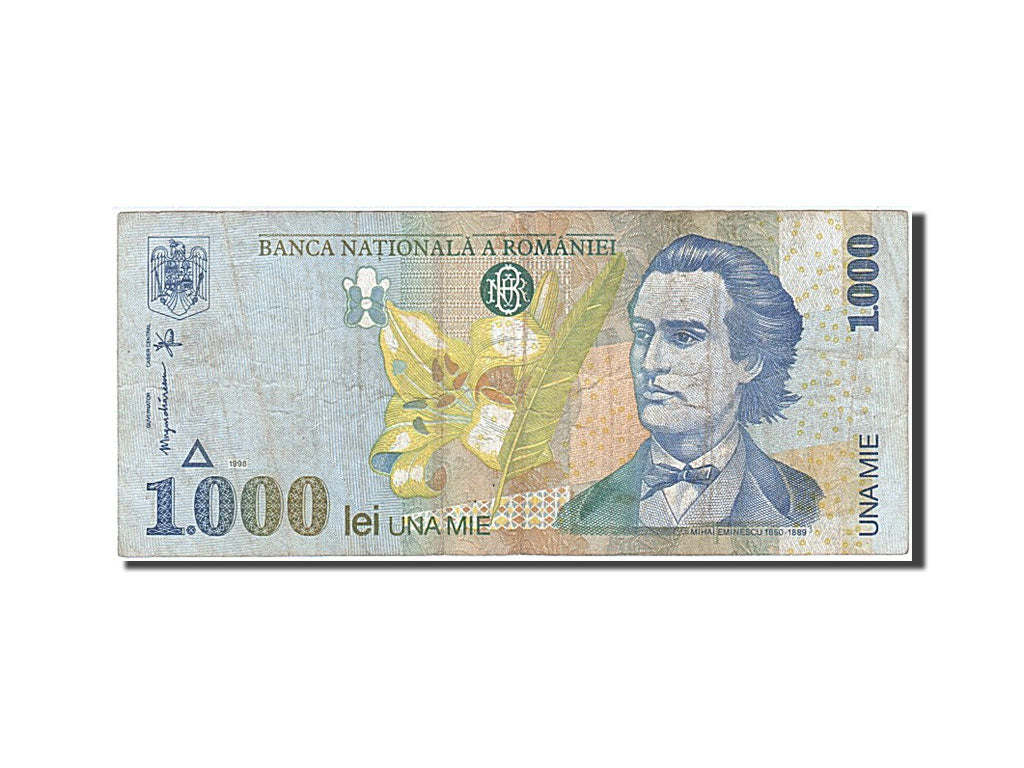 Billet, Roumanie, 1000 Lei, 1998, B