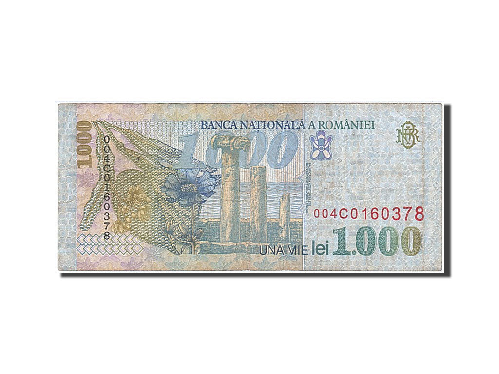 Billet, Roumanie, 1000 Lei, 1998, B