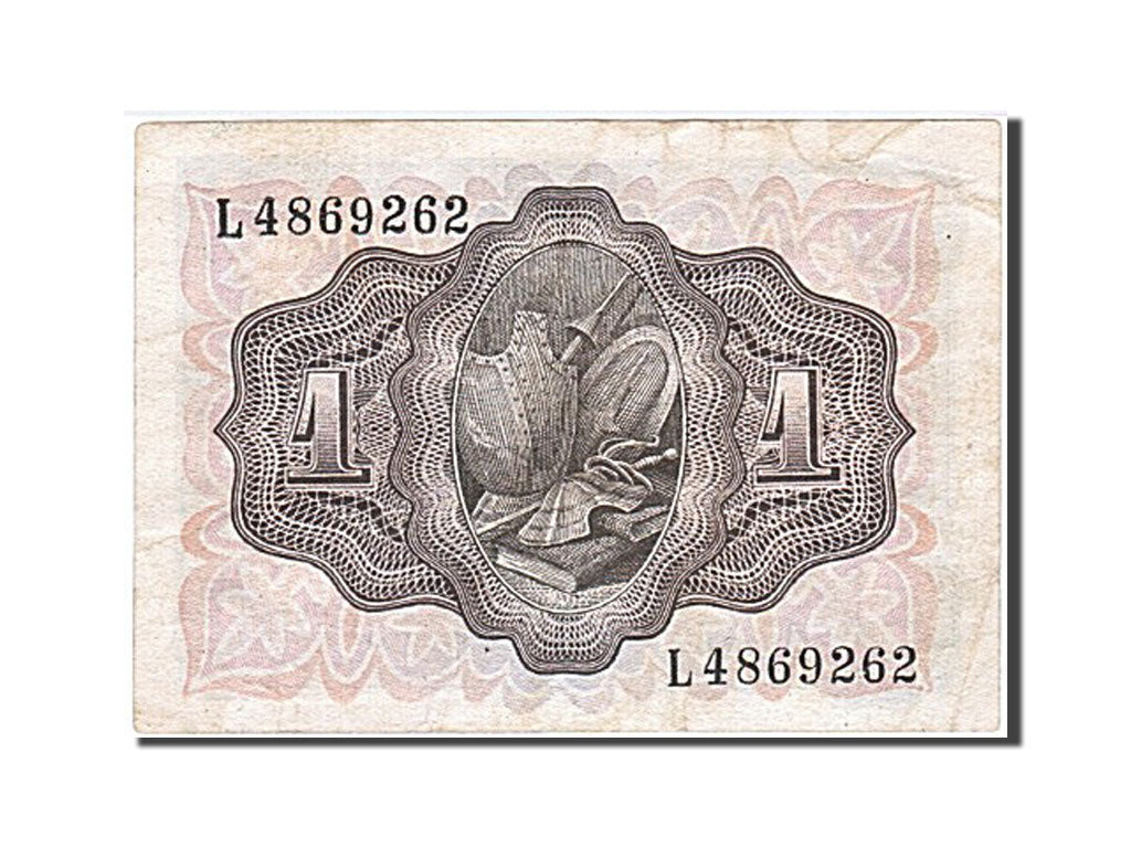Banknot, Hiszpania, 1 Peseta, 1951, 1951-11-19, AU(50-53)