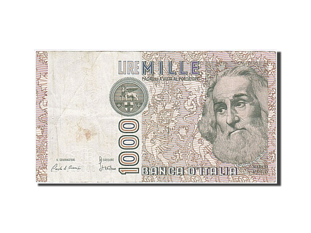 Banknote, Italy, 1000 Lire, 1982, 1982-01-06, AU(50-53)