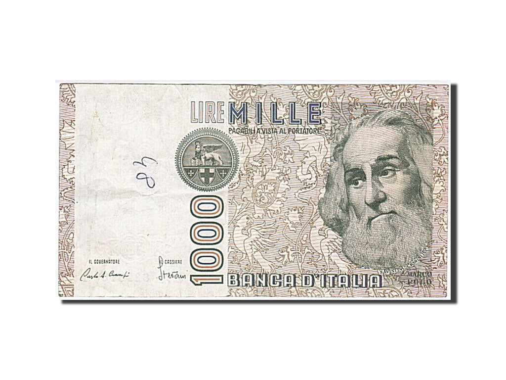 Banknote, Italy, 1000 Lire, 1982, 1982-01-06, EF(40-45)