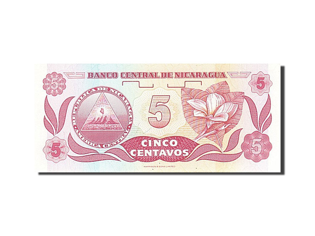 Banknote, Nicaragua, 5 Centavos, UNC(65-70)