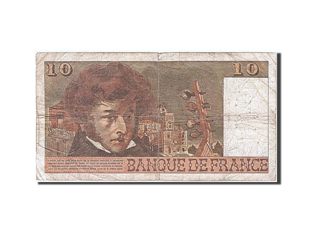 Billet, France, 10 Francs, 10 F 1972-1978 ''Berlioz'', 1977, 1977-03-03, B