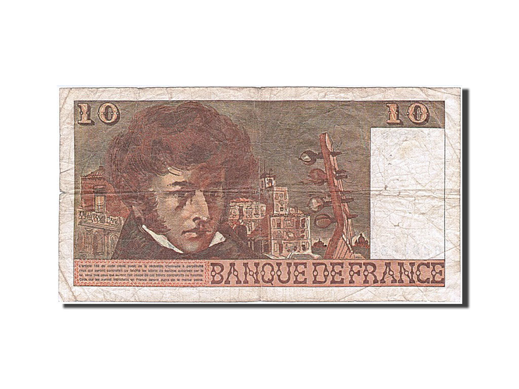 Billete, Francia, 10 Francs, 10 F 1972-1978 ''Berlioz'', 1977, 1977-06-02, RC