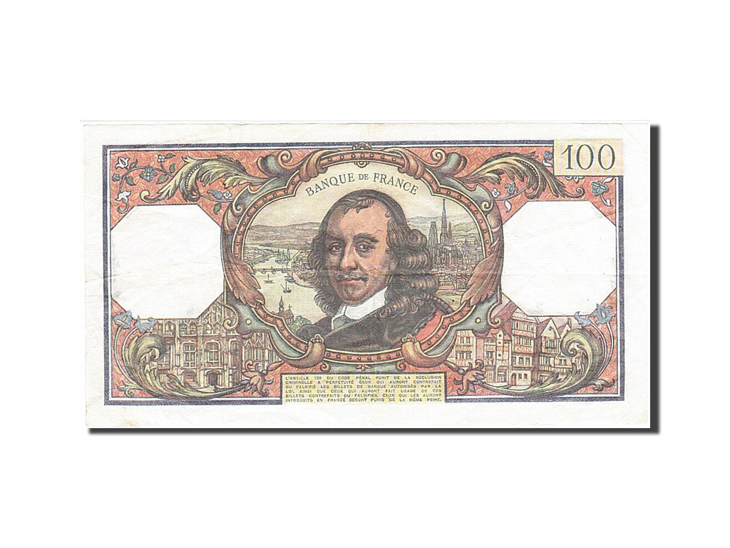 Banknot, Francja, 100 Francs, Corneille, 1976, 1976-08-05, EF(40-45)