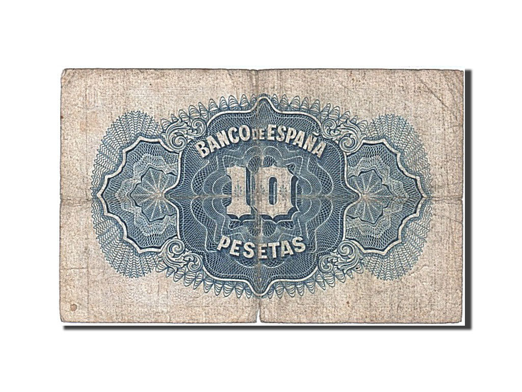 Banconote, Spagna, 10 Pesetas, 1935, B
