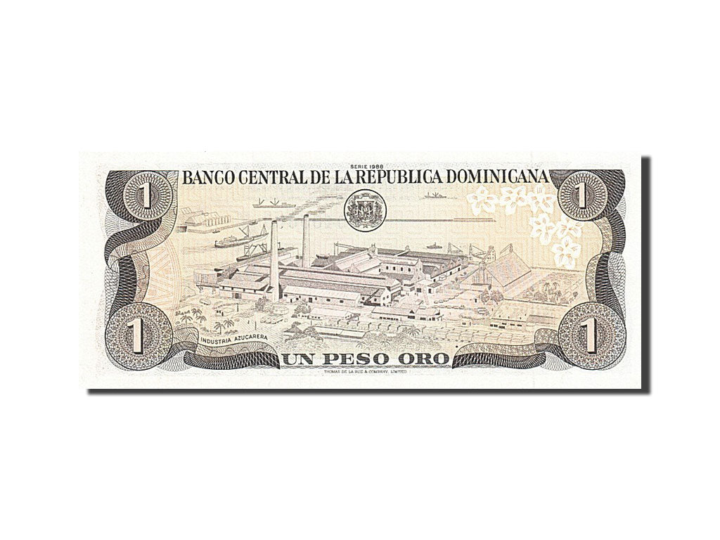 Banknote, Dominican Republic, 1 Peso Oro, 1988, UNC(65-70)