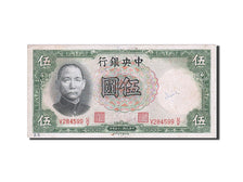 Banknot, China, 5 Yüan, 1936, EF(40-45)