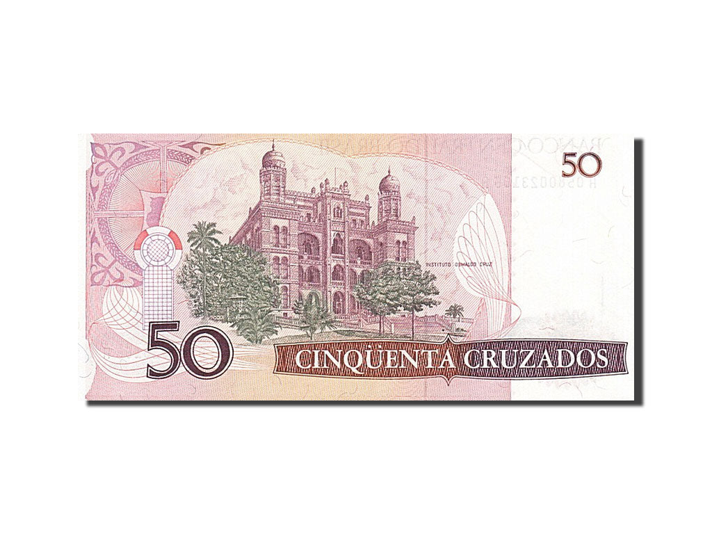 Banknote, Brazil, 50 Cruzados, 1986, UNC(65-70)