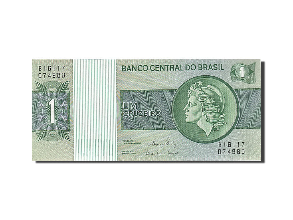 Banknote, Brazil, 1 Cruzeiro, 1972, UNC(65-70)