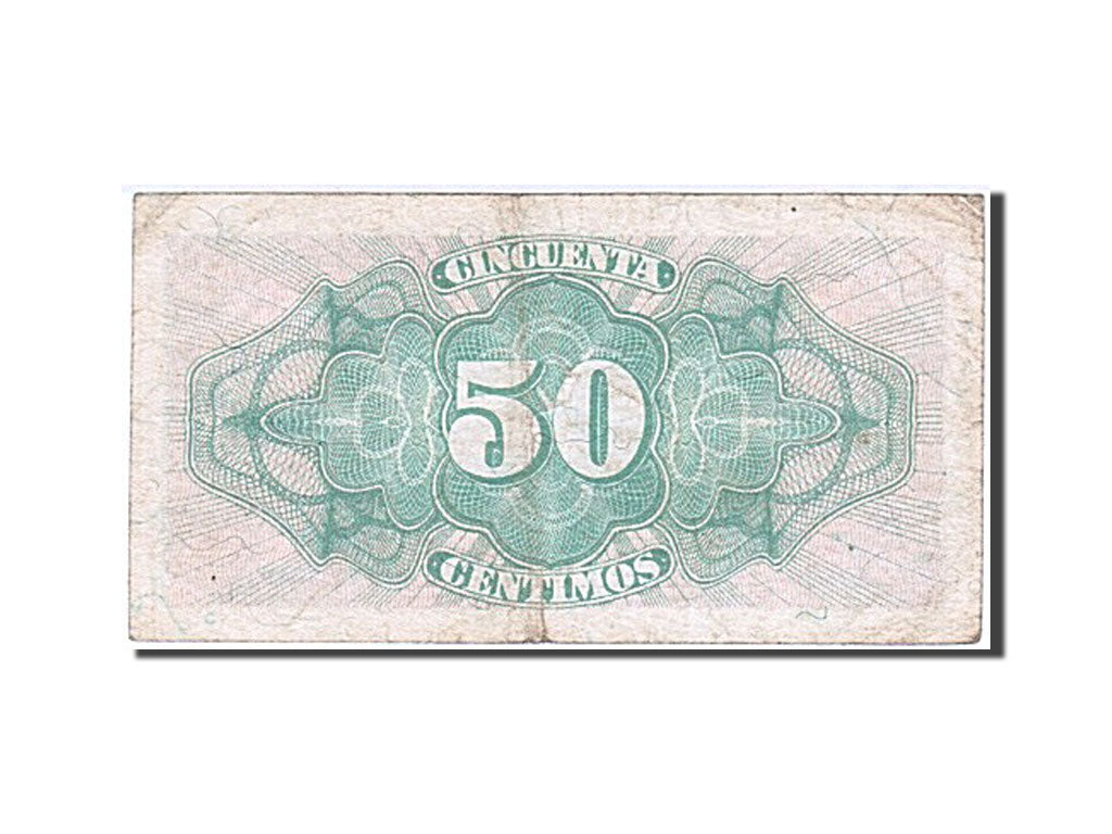 Banknote, Spain, 50 Centimos, 1937, EF(40-45)