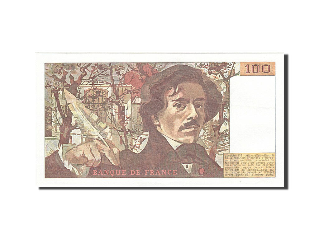 Billet, France, 100 Francs, 100 F 1978-1995 ''Delacroix'', 1984, SUP+