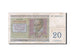 Billete, 20 Francs, 1956, Bélgica, 1956-04-03, BC