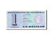 Banknote, Venezuela, 1 Bolivar, 1989, 1989-10-05, UNC(65-70)