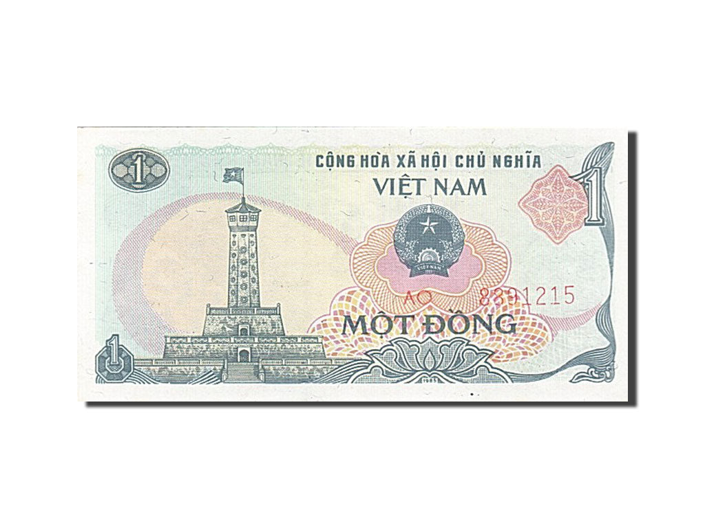 Banconote, Vietnam, 1 D<ox>ng, 1985, SPL