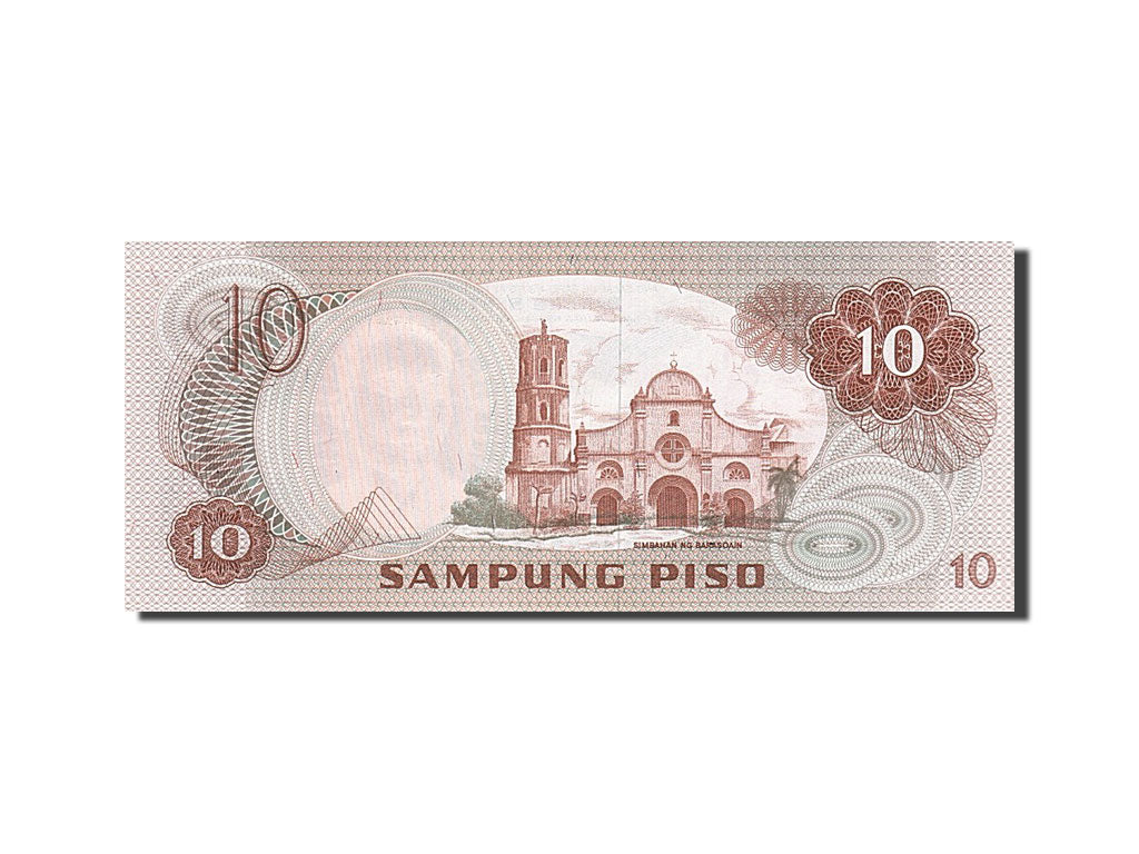 Banknote, Philippines, 10 Piso, 1969, UNC(65-70)