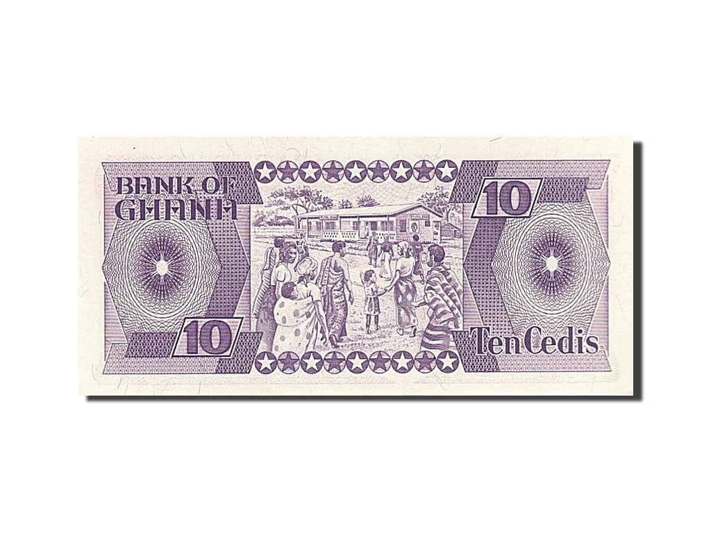 Banknote, Ghana, 10 Cedis, 1984, 1984-05-15, UNC(65-70)