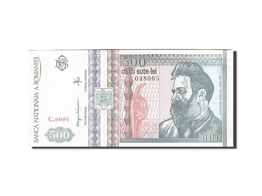 Billete, 500 Lei, 1992, Rumanía, 1992-12-01, EBC+
