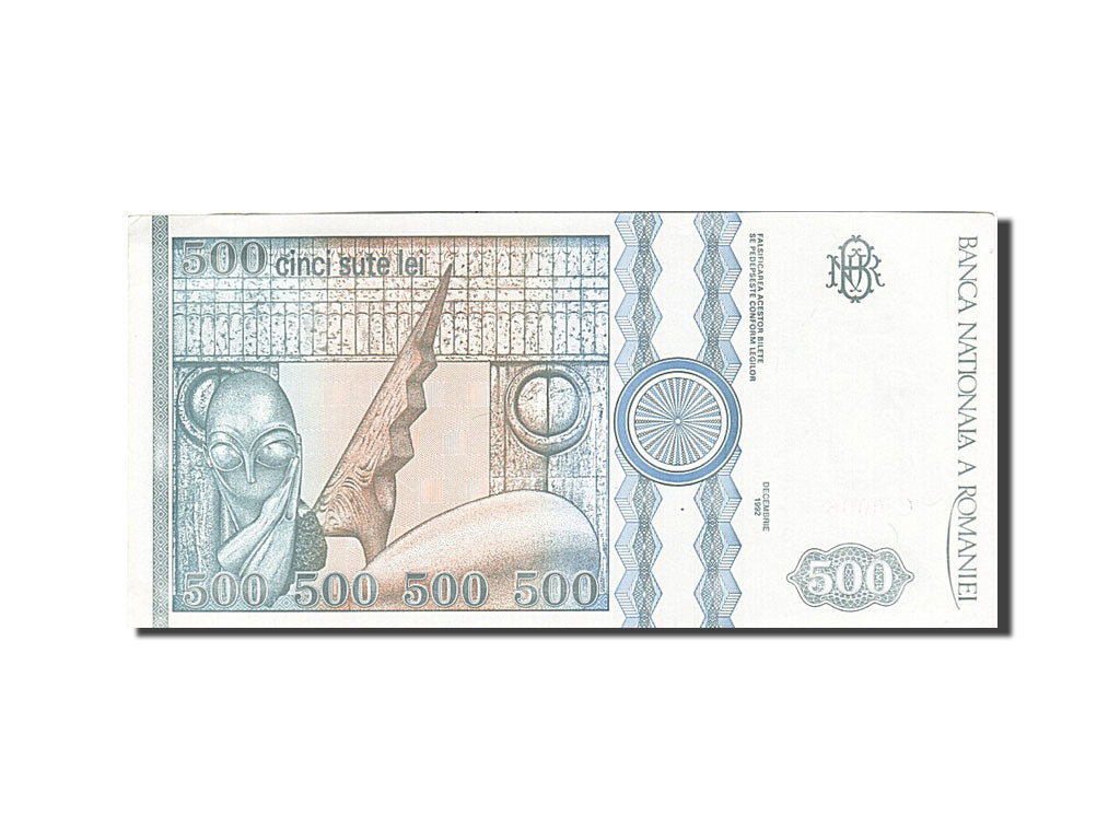 Billete, 500 Lei, 1992, Rumanía, 1992-12-01, EBC+
