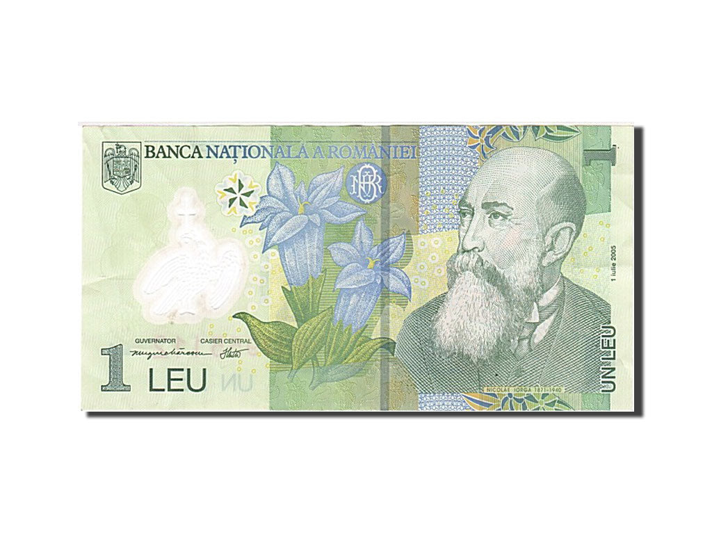 Billete, 1 Leu, 2005, Rumanía, 2005-07-01, MBC