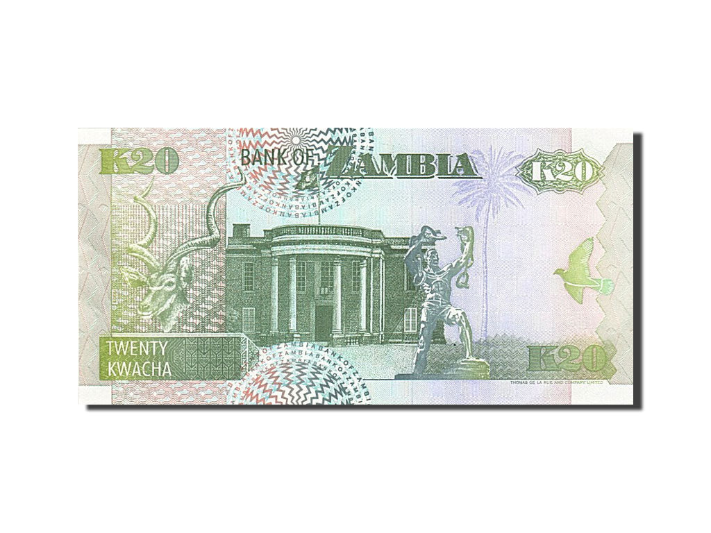 Banknote, Zambia, 20 Kwacha, 1992, UNC(60-62)