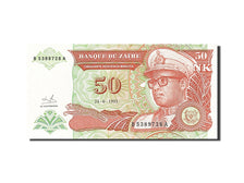 Banknote, Zaire, 50 Nouveaux Makuta, 1993, 1993-06-24, UNC(63)