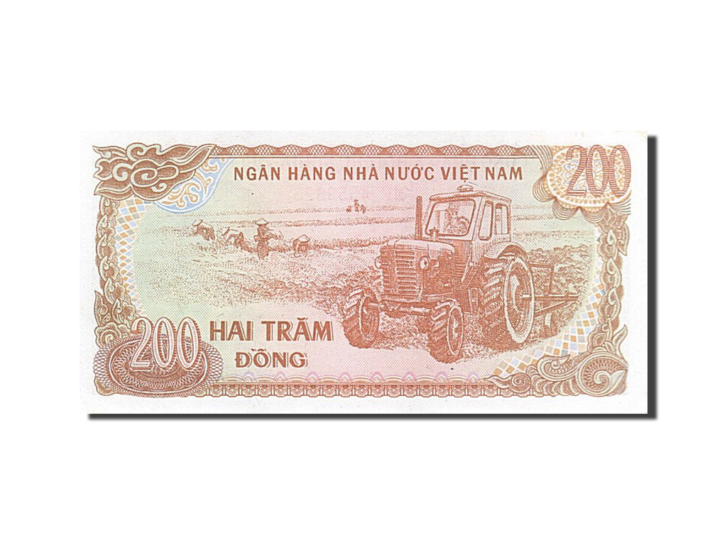 Billet, Viet Nam, 200 Dông, 1987, SUP