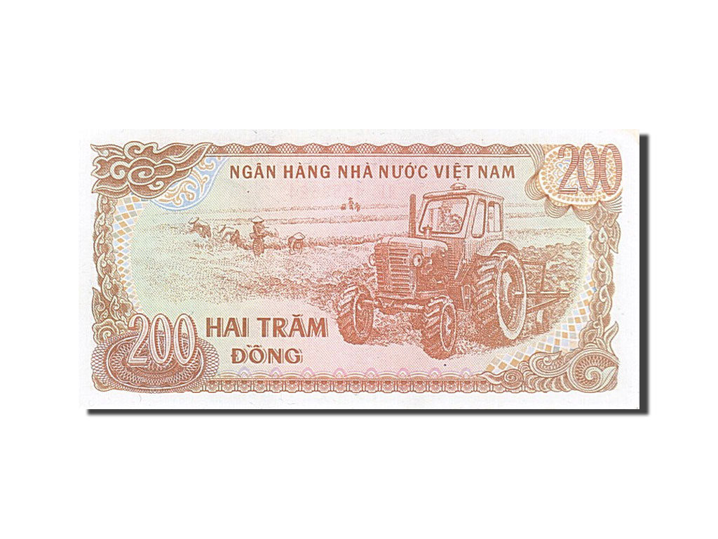 Banknote, Viet Nam, 200 Dông, 1987, UNC(60-62)