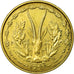 French West Africa, 25 Francs, 1957, Aluminum-Bronze, MS(65-70), Lecompte:21
