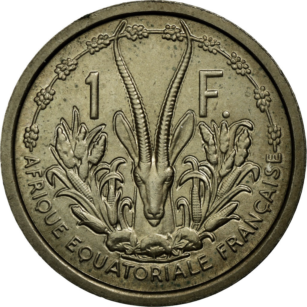 Afrique-Équatoriale française, Franc, 1948, Paris, Cupro-nickel, FDC
