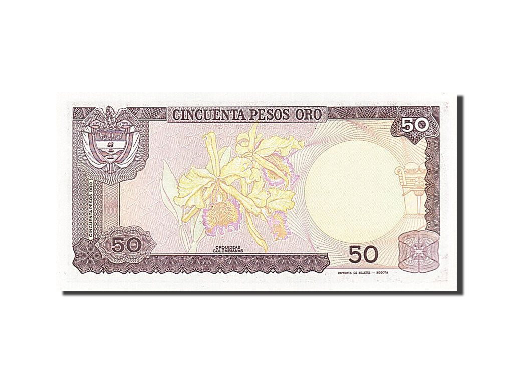 Banknote, Colombia, 50 Pesos Oro, 1985, 1985-01-01, UNC(65-70)
