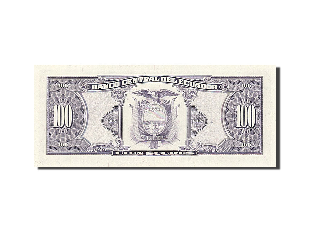 Billete, 100 Sucres, 1988, Ecuador, 1988-06-08, UNC