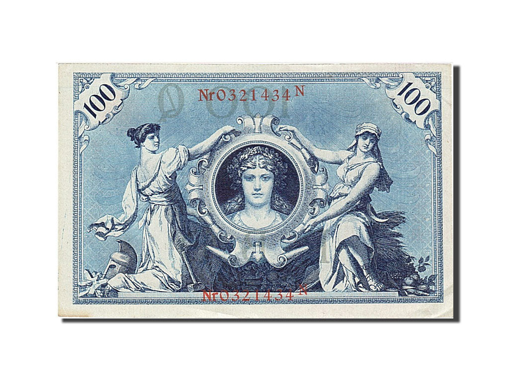 Banknote, Germany, 100 Mark, 1908, 1908-02-07, UNC(60-62)