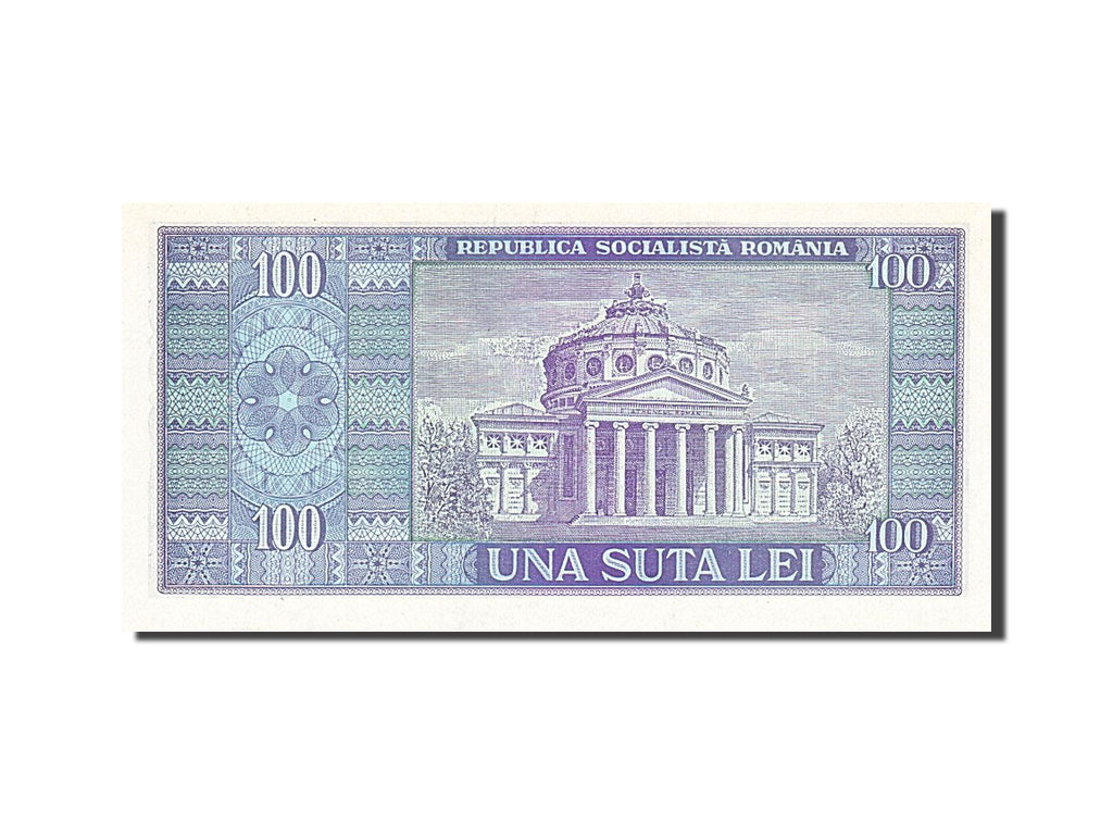 Billete, 100 Lei, 1966, Rumanía, UNC