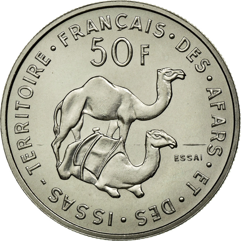 Territoire français des Afars et des Issas, 50 Francs, 1970, Paris