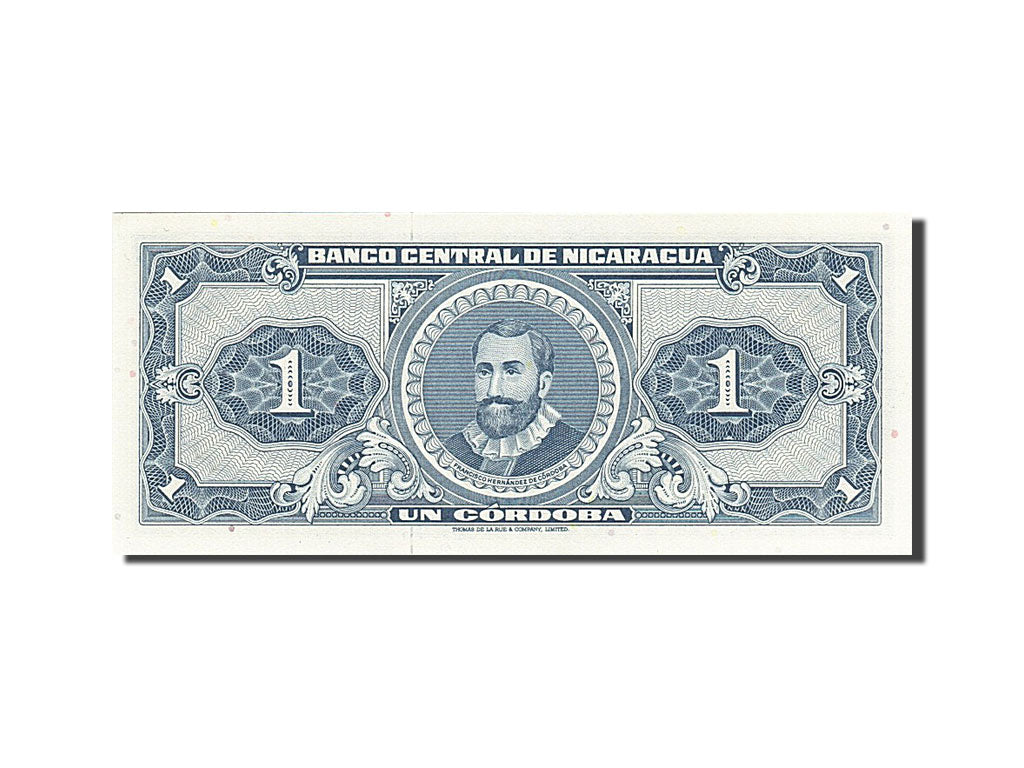 Banknote, Nicaragua, 1 Cordoba, 1968, UNC(65-70)