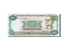 Banknote, Nicaragua, 10 Cordobas, 1988, UNC(65-70)