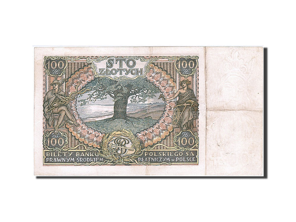 Banconote, Polonia, 100 Zlotych, 1934, 1934-09-09, MB+